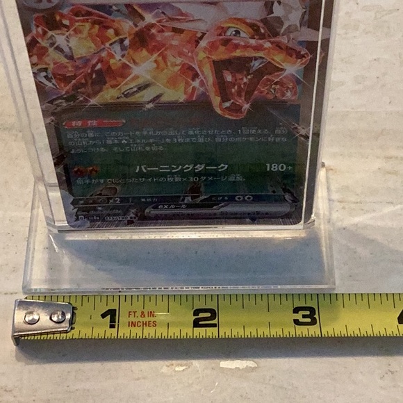 Premium Acrylic Display Stand For Pokemon Cards & Trading Card Clear Lot Of 3 - Picture 6 of 10